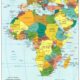 Carta politica dell'Africa