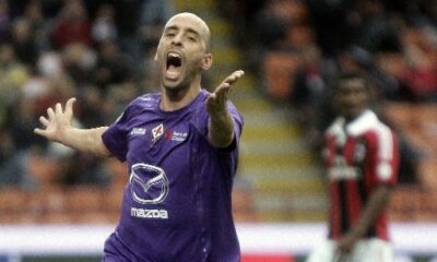 Borja Valero, signore del centrocampo della Fiorentina.