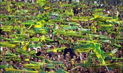 La curva del Nantes.