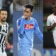 Fabio Quagliarella, Josè Callejon e Mario Balotelli