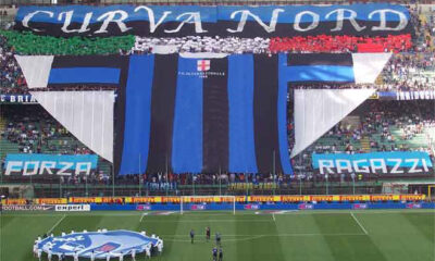 La Curva Nord dell'Inter