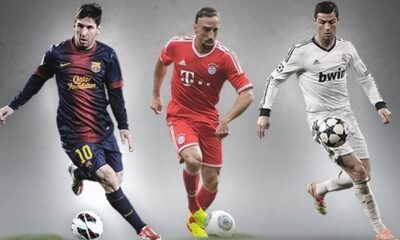 Pallone d'oro, i tre finalisti