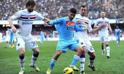 Napoli-Sampdoria appuntamento delle 12.30 della 18a giornata di Serie A