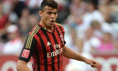 Andrea Petagna, attaccante della Sampdoria, qui con la maglia del Milan