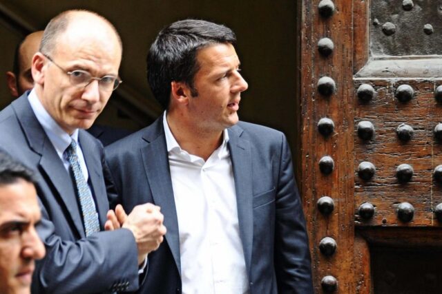 Piena sintonia tra il premier Letta e Matteo Renzi
