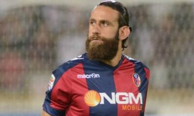Davide Moscardelli, attaccante del Bologna