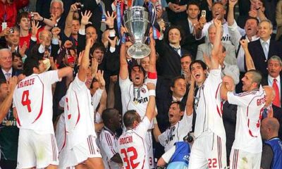 Nel 2007 il Milan vince la sua ultima Champions League.