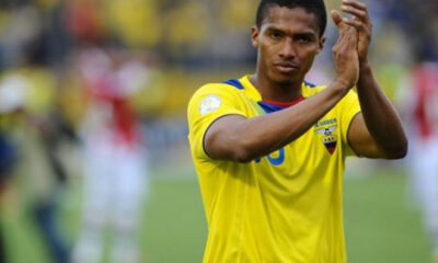 Antonio Valencia, capitano dell'Ecuador.