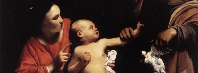 Carlo Saraceni, "Madonna col Bambino e sant'Anna".