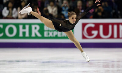 Carolina Kostner, impegnata in questi giorni nelle Olimpiadi di Sochi