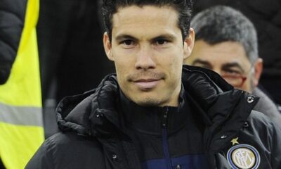Hernanes con la maglia dell'Inter