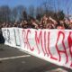 Protesta tifosi Milan