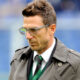 Eusebio Di Francesco, rammaricato per il pareggio sfortunato in Bologna-Sassuolo