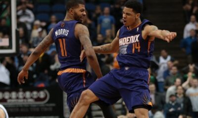Morris- Green, protagonisti dalla panchina della vittoria dei Phoenix Suns contro i Toronto Raptors