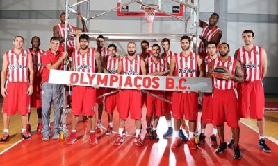 I Campioni d'Europa dell'Olympiakos Pireo.