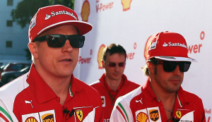 Raikkonen e Alonso: profondo rosso