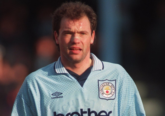Uwe Rösler ai tempi del Manchester City.
