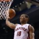 DeRozan, con la maglia di Toronto in Nba