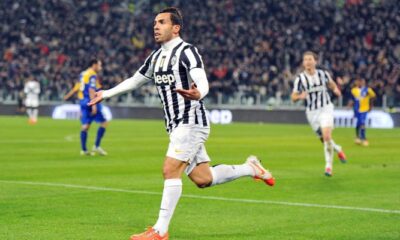 Le pagelle di Juventus-Parma 2 a 1. Doppietta di Tevez che lancia la Juventus