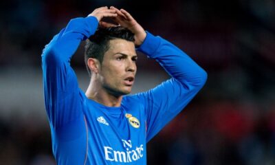 Siviglia-Real Madrid 2-1: Ronaldo si dispera dopo la sconfitta del suo Real