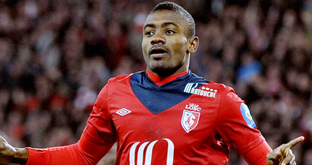 Kalou con la maglia del Lille