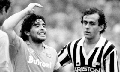 Diego Armando Maradona portò il Napoli al trionfo sulla Juventus di Platini
