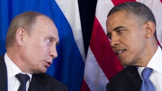 Obama e Putin sulla questione Ucraina.