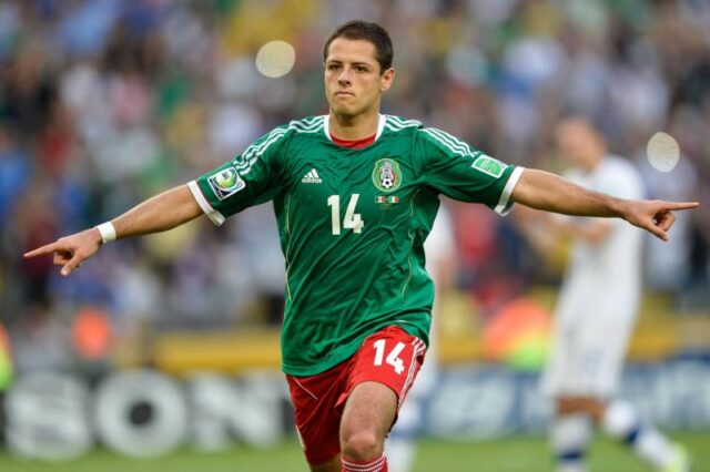 Chicharito Hernandez, obiettivo dell'Inter per la prossima stagione