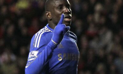 Demba Ba, autore del secondo gol del Chelsea