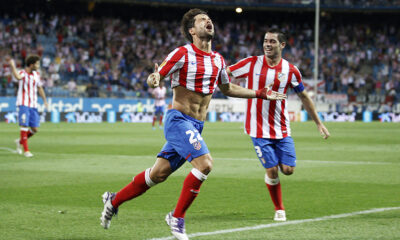 Diego, con la maglia dell'Atletico