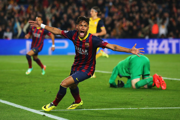 Neymar, attaccante del Barcellona