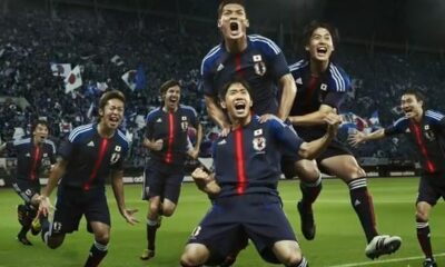Honda e Kagawa con la maglia del Giappone