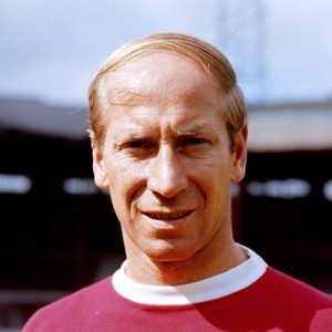 Bobby Charlton, uno dei più grandi giocatori dell'Inghilterra.
