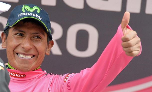 Quintana, il leader del Giro d'Italia