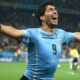 Luis Suarez migliore in campo nella sfida tra Uruguay e Inghilterra