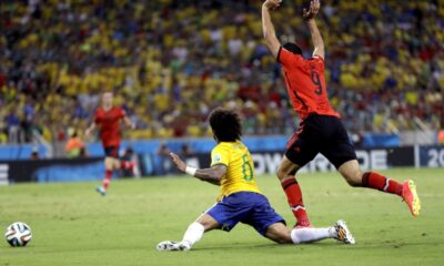 La simulazione di Marcelo in Brasile-Messico 0-0