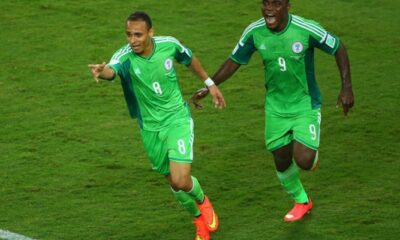 Odemwingie esulta con la Nigeria