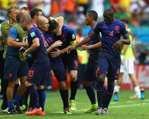 L'Olanda trionfa sulla Spagna: finisce 1-5