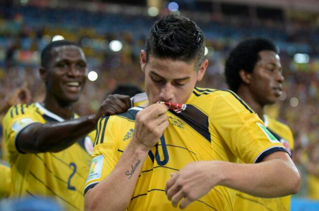 James Rodriguez, uno dei migliori giocatori del mondiale