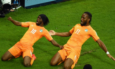 La Costa d'Avorio batte in rimonta per 2-1 il Giappone