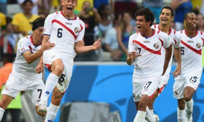 La Costa Rica batte a sorpresa l'Uruguay per 3-1 Mondiale