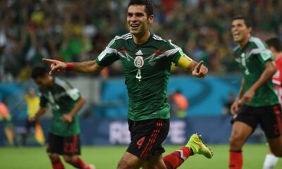 Il capitano del Messico Rafa Marquez.