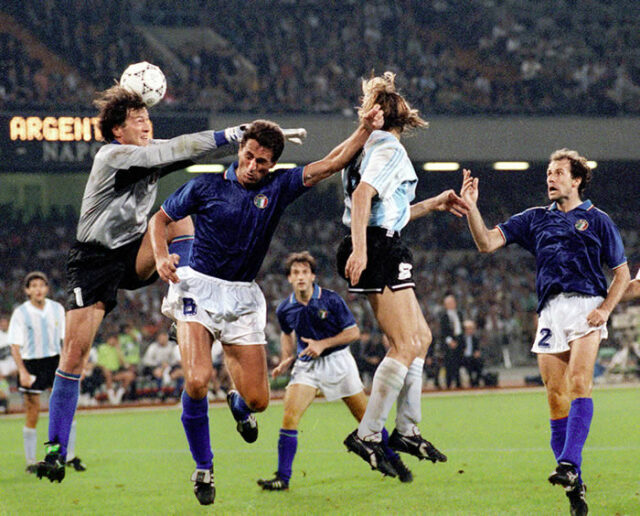 Zenga portiere dell'Italia incompiuta del Mondiale '90.