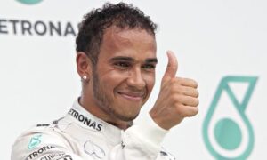 Lewis Hamilton, terzo nei test di Barcellona (primo Massa)