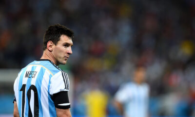 Lionel Messi, attaccante dell'Argentina