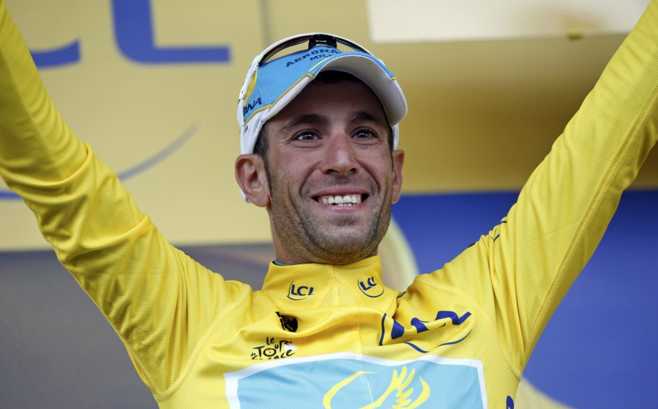 Vincenzo Nibali,vincitore della classifica generale del Tour de France