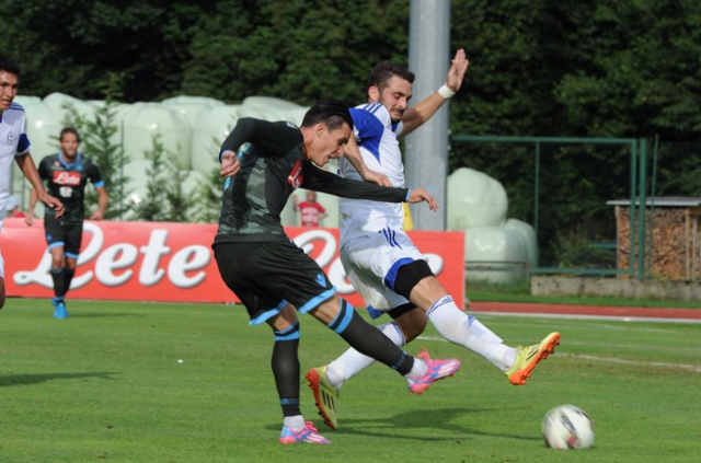 Callejon decisivo nell'amichevole contro il Kalloni