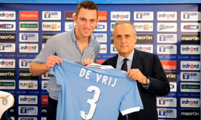 De Vrij presentato come nuovo giocatore della Lazio