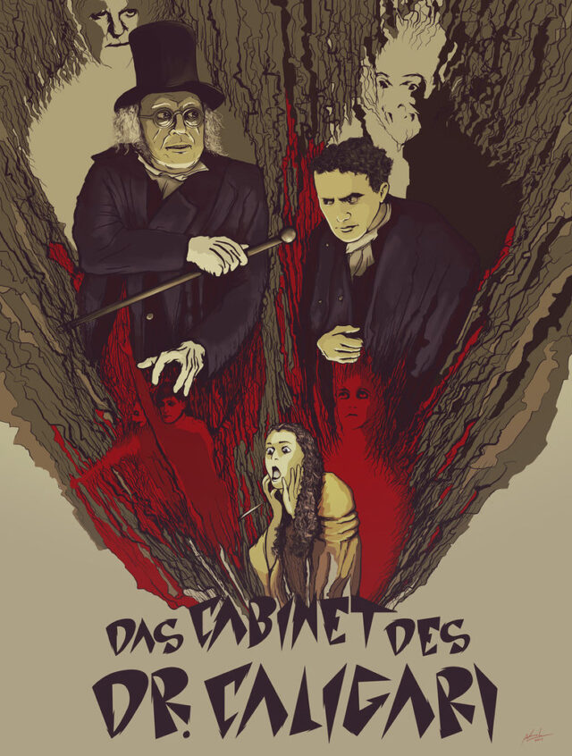 la locandina de Il gabinetto del Dottor Caligari