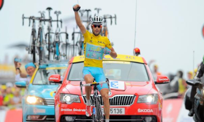 Vincenzo Nibali, corridore dell'Astana